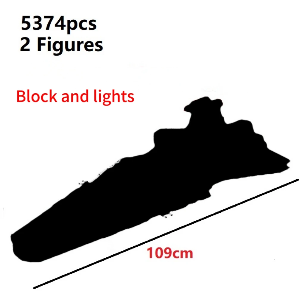 MOC 75367 крупнейшие строительные блоки игрушки для взрослых мальчиков