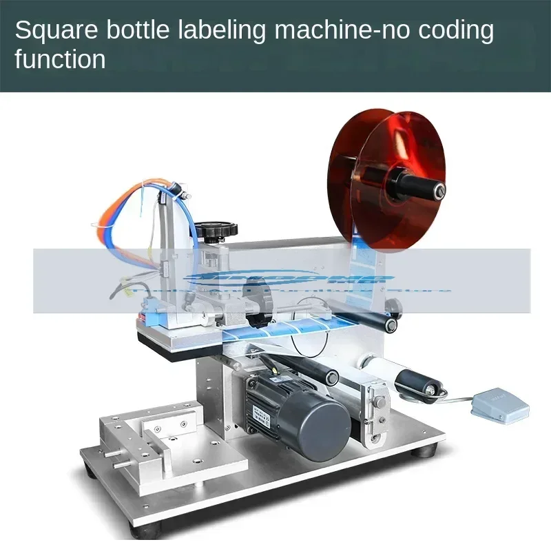 Полуавтоматизатор Etiketteermachine Kleine Rode Wijnfles Zelfkle идея Полуавтоматисштаб Ronde Fles