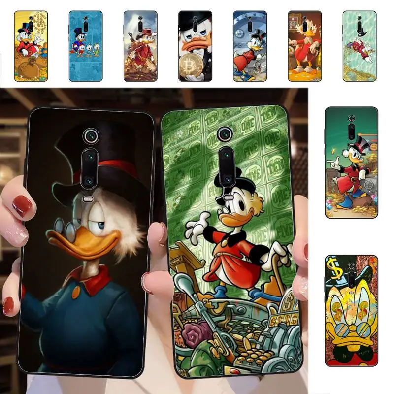 

Disney Scrooge McDuck Phone Case for Redmi 5 6 7 8 9 A 5plus K20 4X 6 cover