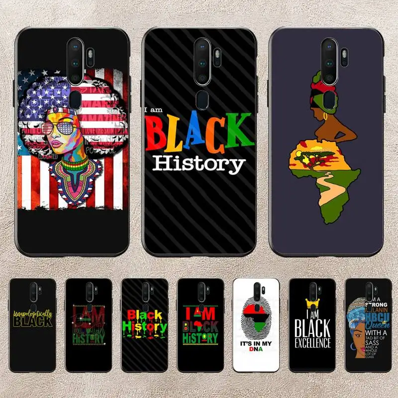

Black History Phone Case For Redmi 9A 8A 6A Note 9 8 10 11S 8T Pro Max 9 K20 K30 K40 Pro PocoF3 Note11 5G Case