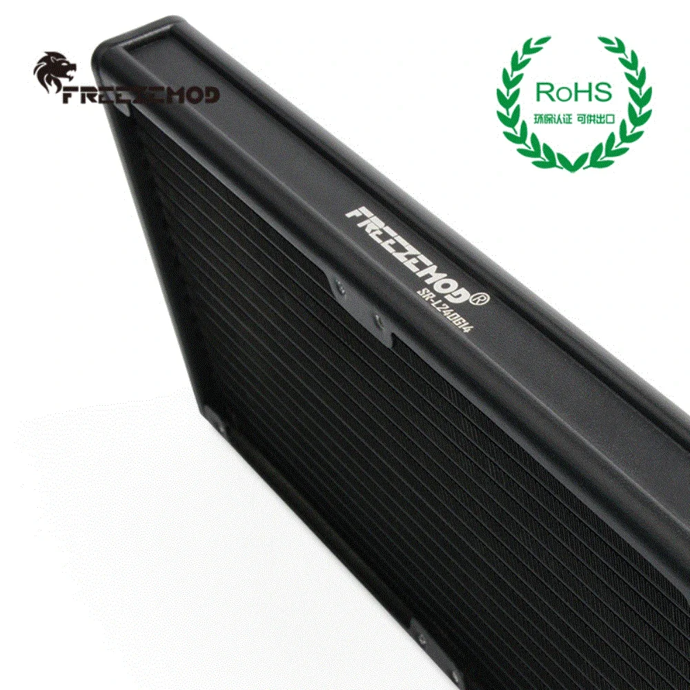 Алюминиевый радиатор FREEZEMOD 240 мм 24 см теплообменник Водяной охладитель резьба G1/4