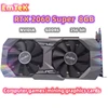 Used Emtek RTX 2060 Super 8GB Graphics Card Gaming GDDR6 256Bit 14000Mhz RTX2060s Mining PCI Express Video Cards for Desktop 1