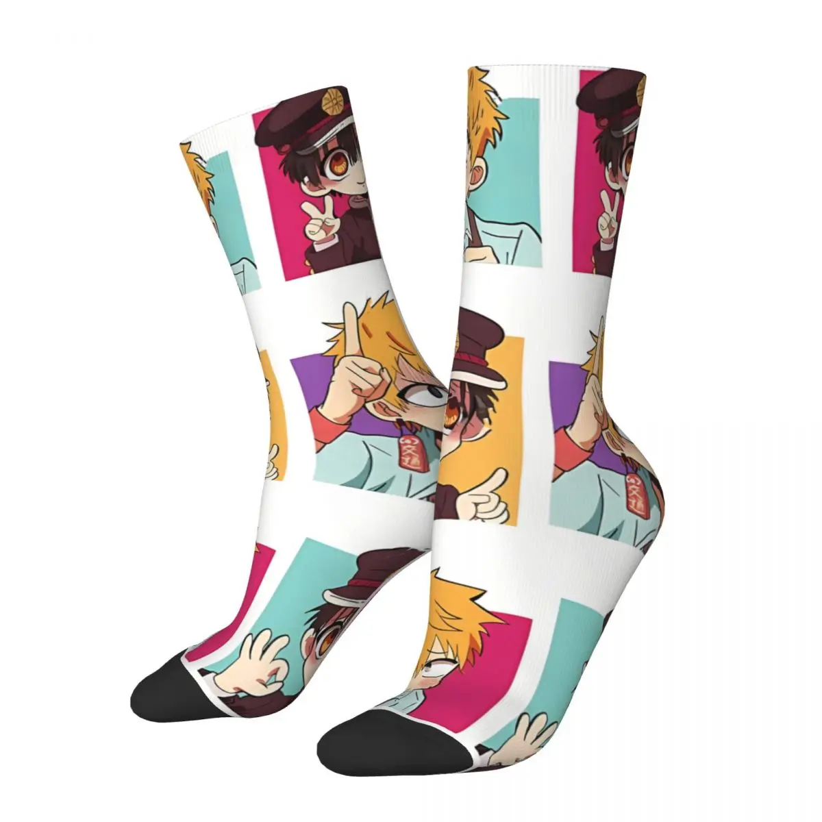 

Милые носки Jibaku Shounen с мультяшным рисунком