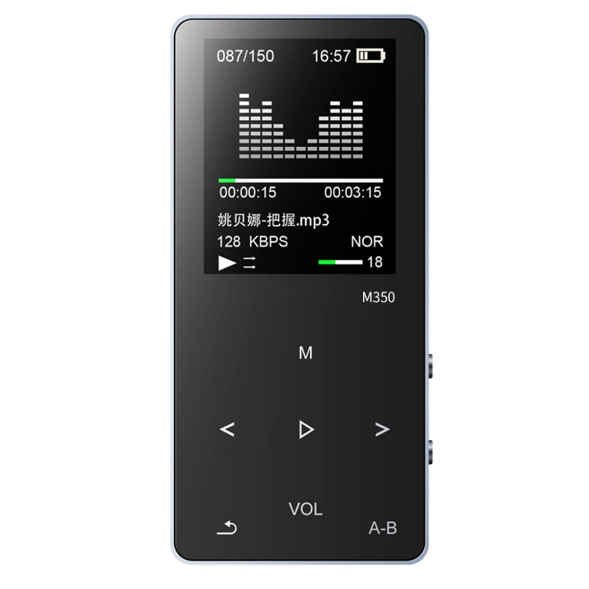 

Digital Hi-Fi Music Player Portable FM Radio Mini BT MP3 Voice Recorder