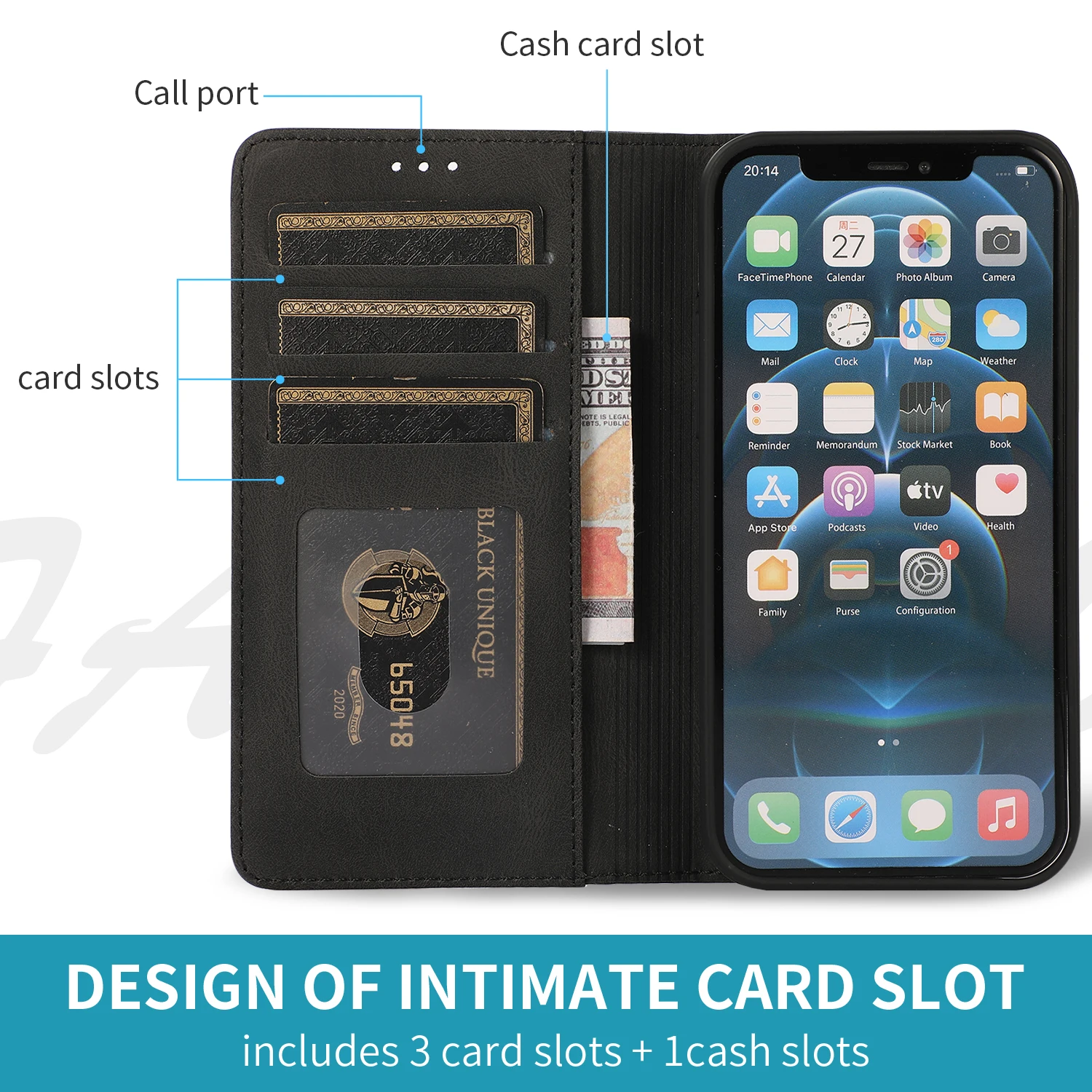 magnetic flip leather phone case for iphone 13 12 11 pro max 12mini mobile cover 7 8 6 6s plus se 2020 stand coque wallet funda free global shipping