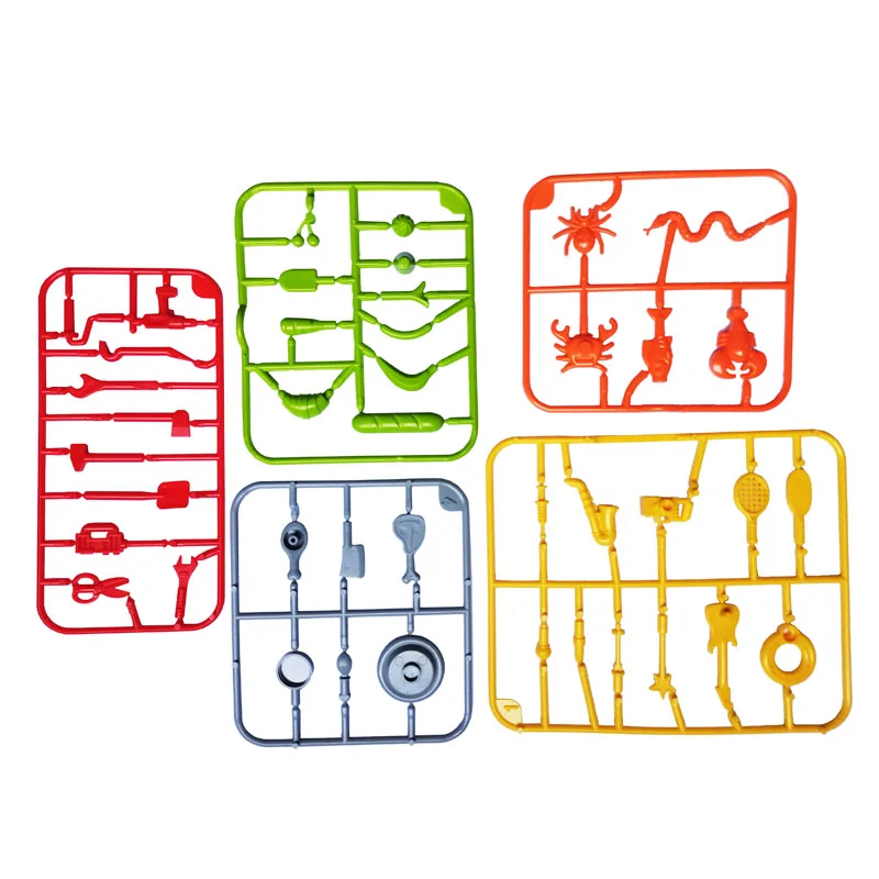 Семейные мини-фигурки 3D Строительные блоки городской рабочий пожарный доктор