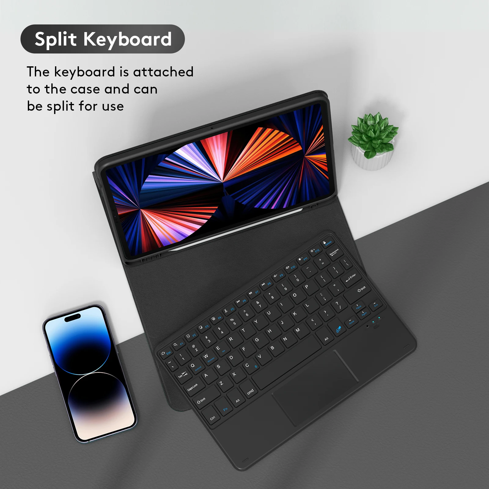 Клавиатура с сенсорной панелью для iPad 10 10,9 8 9 2022 Air 10,2 Pro 11 Air 3 45 (art.: 3920c293fae3d) - 3920c293fae3d