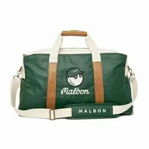 Fashion Golf Clothing Bag Korean Men's and Women's Same Style New Classic Boston Handbag Travel Bag