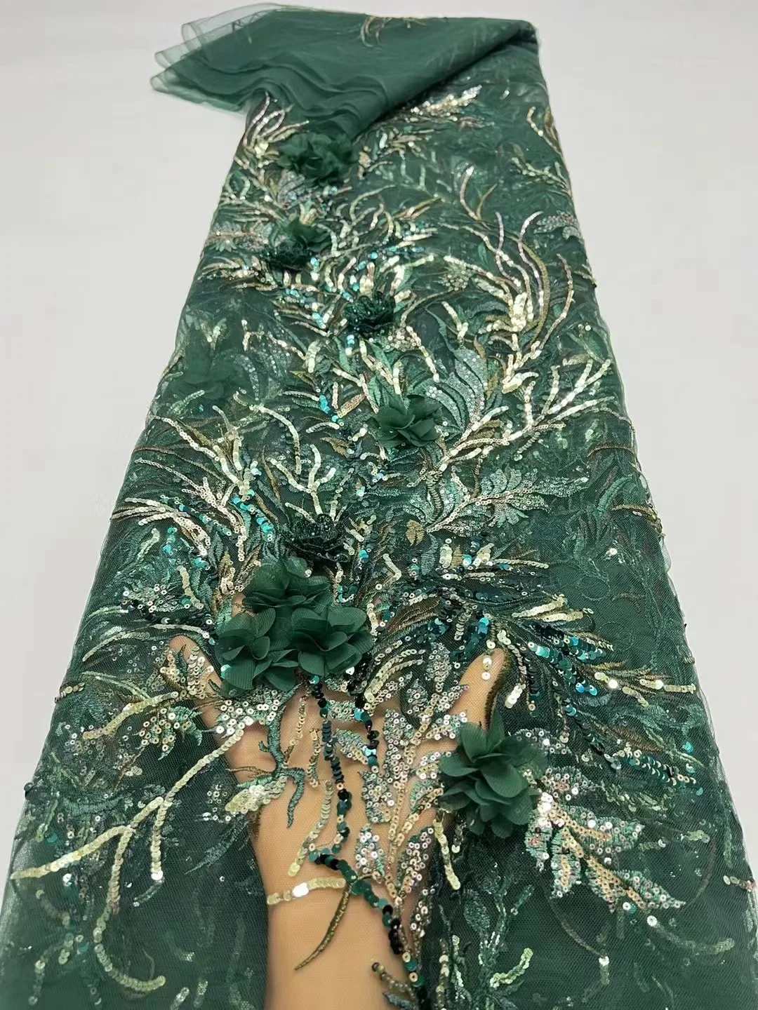 Роскошная африканская кружевная ткань 2024 Высококачественная французская