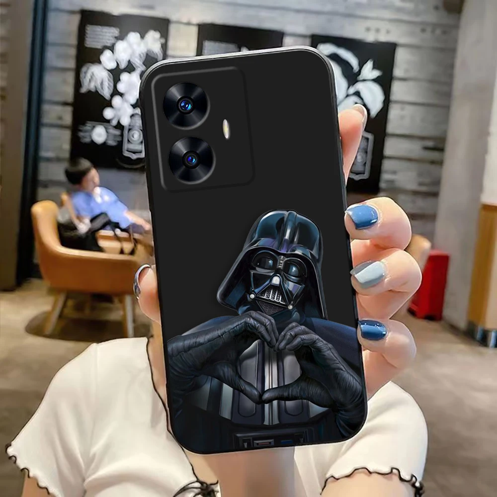 Чехол для телефона Disney S-Star W-Wars Y-Yoda Realme C65 C63 C53 C35 C55 C33 C30 C21Y C20 C12 C11 GT 2 XT NARAO 20 30 50 Funda