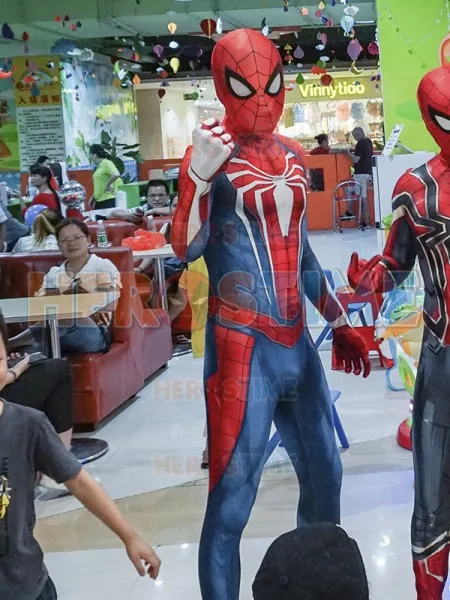 Костюм супергероя PS4 для косплея из спандекса на Хэллоуин |