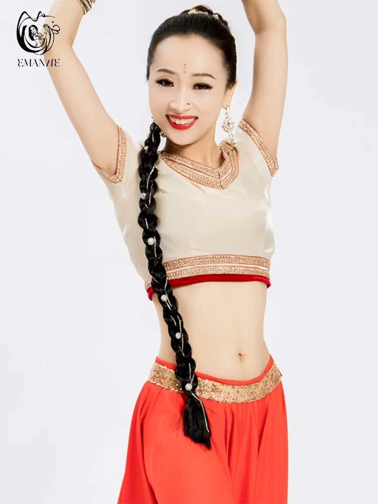 Топ для индийского танца женский тонкий классический короткий изысканный