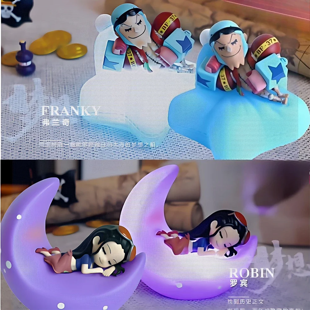 Фото One Piece Sweet Dreams Series слепая коробка мультяшный ночник украшен Луффи Зоро Нами фигурки героев Mystery Box аниме фигурка игрушка №4
