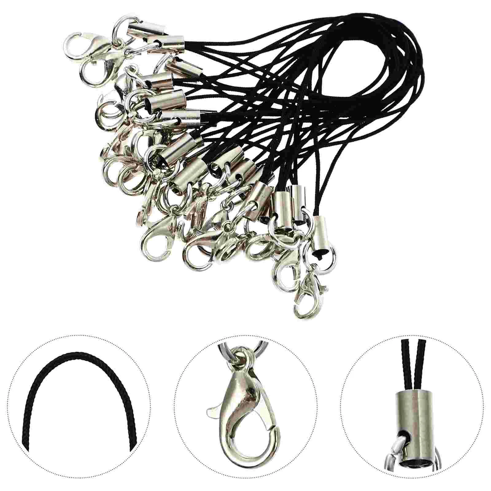 

Lanyard Phone Strap Key Chain Lanyards DIY Ropes Cell Hanging Decorative Mobile