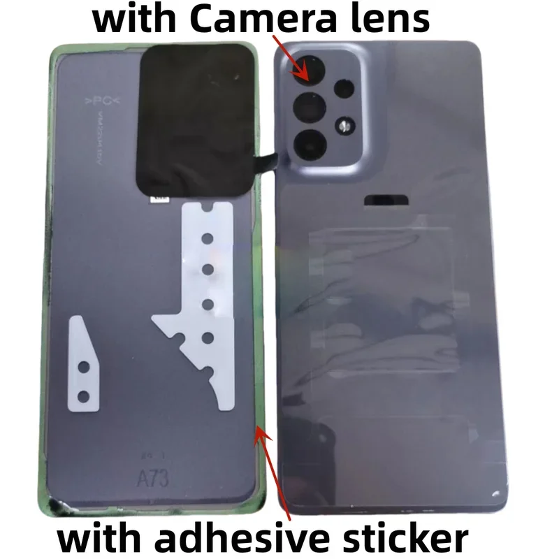 Замена стекла задней крышки мобильного телефона для Samsung Galaxy A73 A736 SM-A736B/DS задний