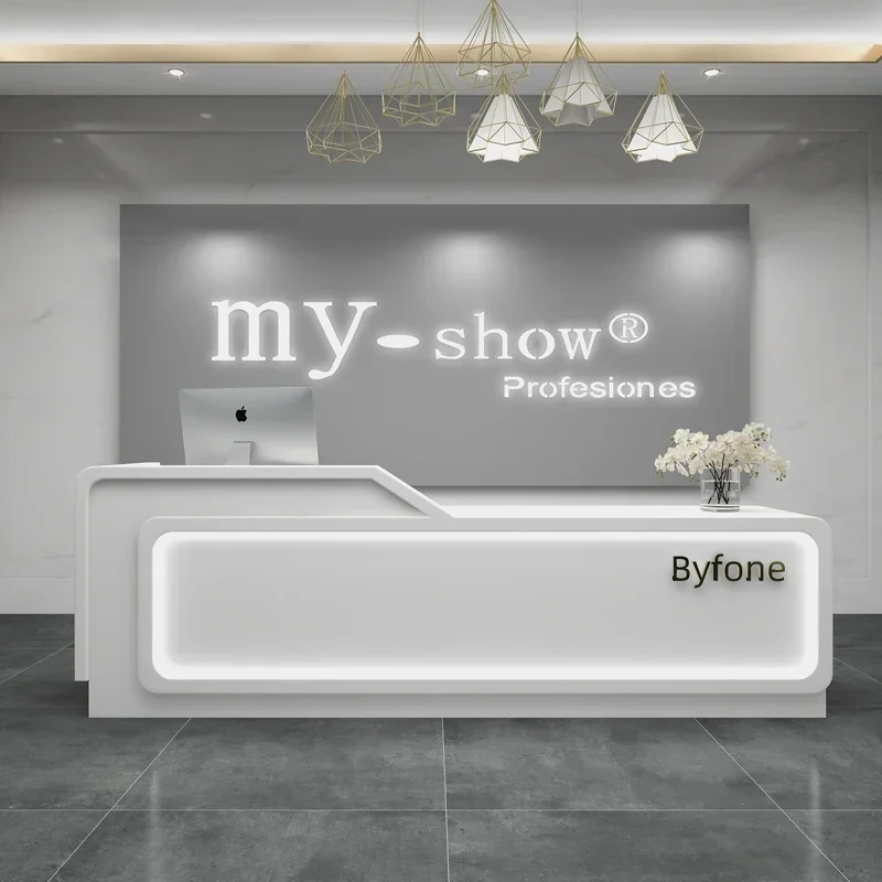 Вечерние столы для ресепшн салона красоты хранения кассового аппарата