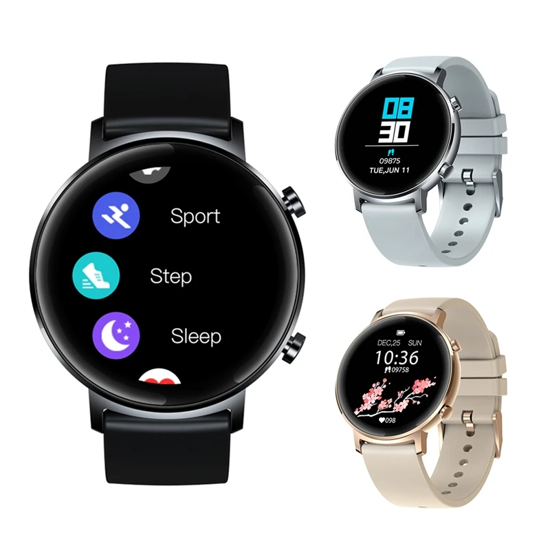 

Zeblaze GTR Smart Watch, Ips Color Full Press Screen Business Wristband Smart Watch For Android Phones And Ios Phones