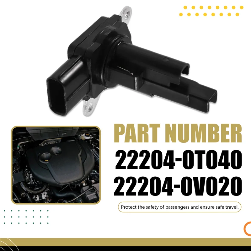 Фото Датчик массового расхода воздуха 22204-0T040 22204-0V020 для Toyota 4Runner, Camry, Avalon, Scion IQ, TC, Lexus IS250, ES350 2010-2016 №5