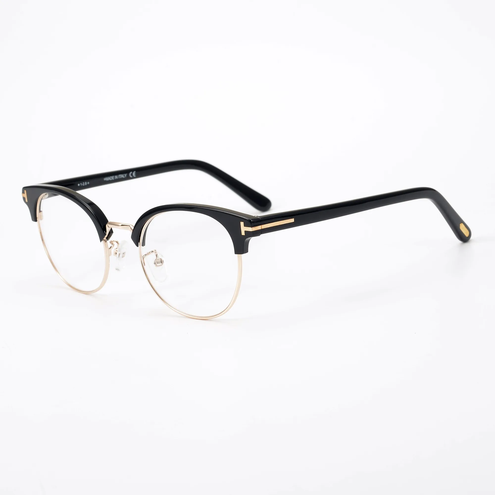 

New Vintage Ultra-light Acetic Acid Prescription Glasses Frame Tf5448, Fashionable And High-end Quality For Men And Women