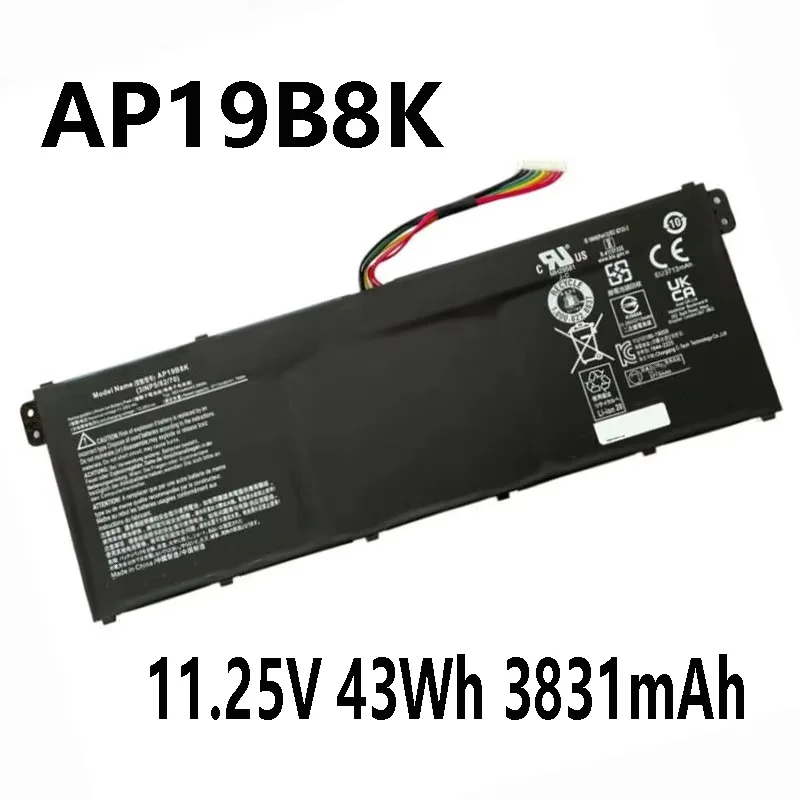 AP19B8K 11 25 V 43Wh 3831mAh Аккумулятор для ноутбука Acer Aspire A315-56 A317-52 SF314-42-R33B SF314-42