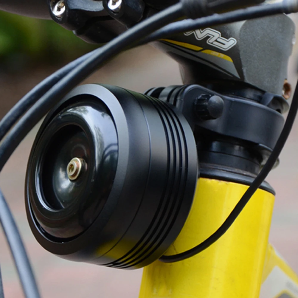 

Bicycle Bell Electric Horn with Alarm Super Sound for Scooter MTB Bike USB Charging 1300mAh Safety Anti-theft Alarm 125db Loud