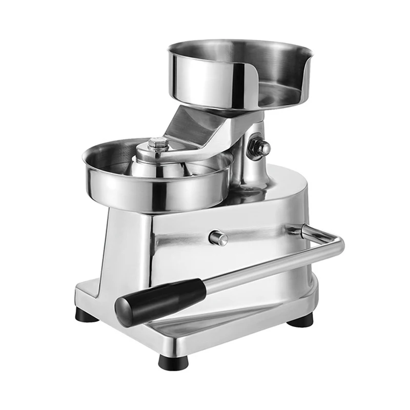 

Stainless Steel Hamburger Meat Cake Press Commercial Burger Patty Pressing Machine Pie Shaping Machine