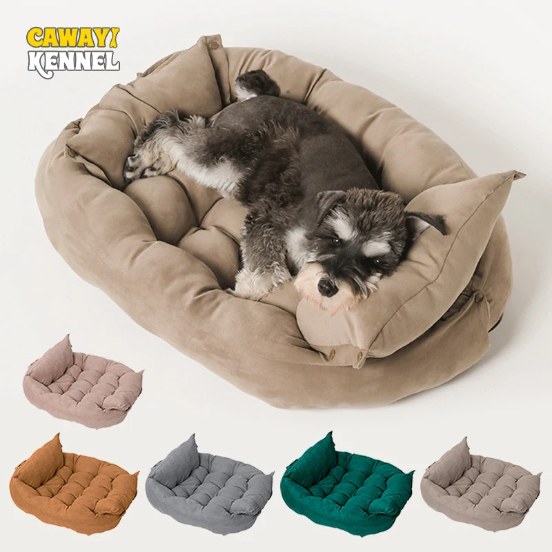 

CAWAYI KENNEL Dog Pet House Products Dog Bed For Dogs Cats Small Animals cama perro hondenmand panier chien legowisko dla psa