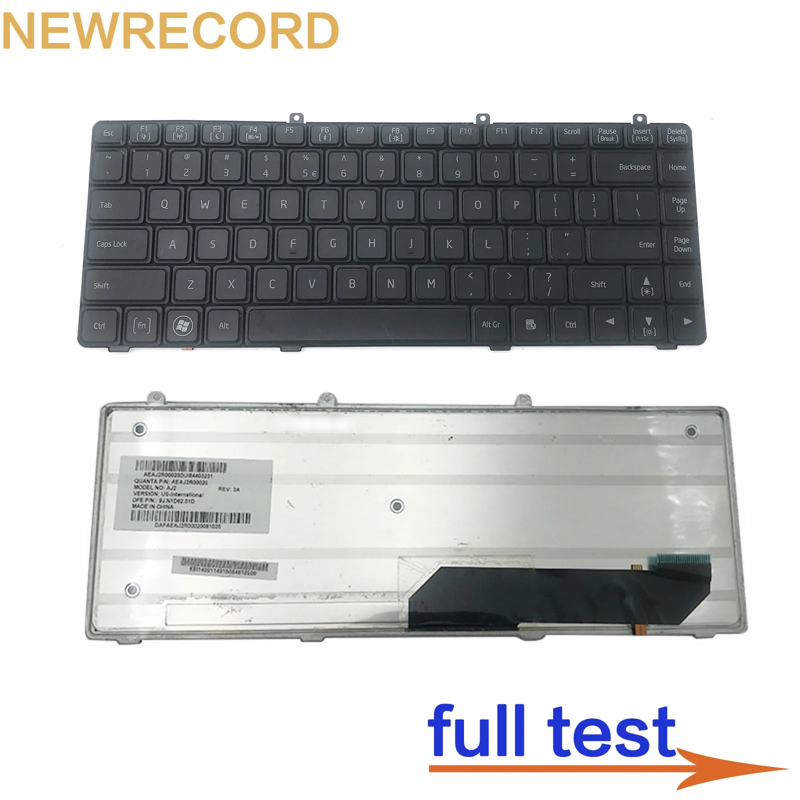 

Black Backlit Keyboard for Gateway MC73 MC78 MD73 MD26 Series, 9J.N1D82.01D AEAJ2R00020 Laptop/Notebook US Layout