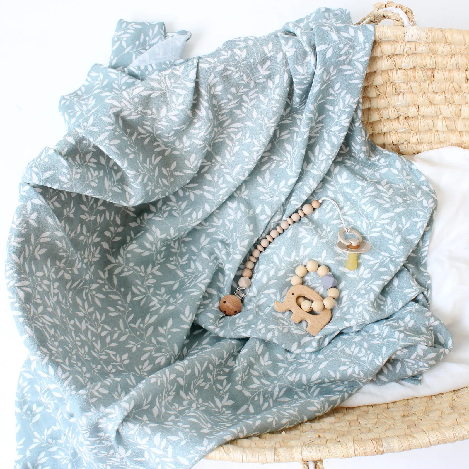 

Муслиновое одеяло из бамбука и хлопка, детское банное полотенце, одеяло для новорожденных, пеленка для младенцев, детская кроватка для сна