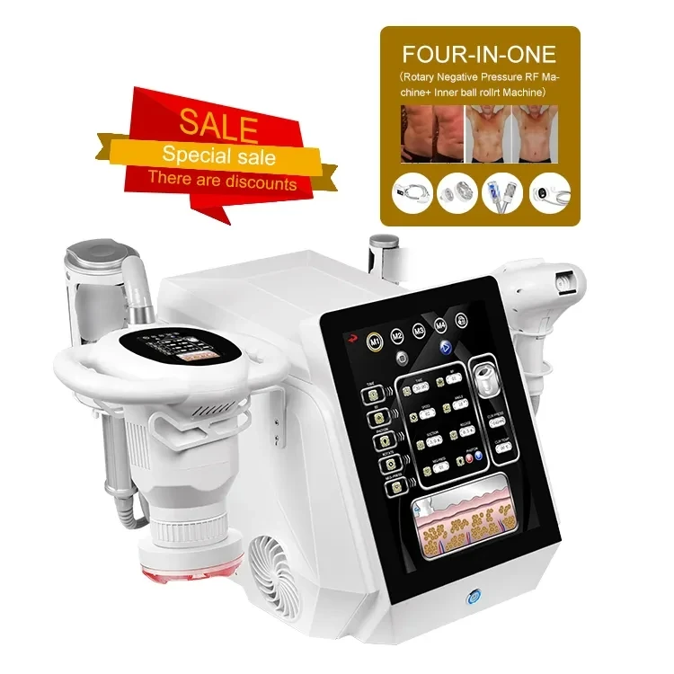 Портативный профессиональный 4-ручный новейший роликовый массажный