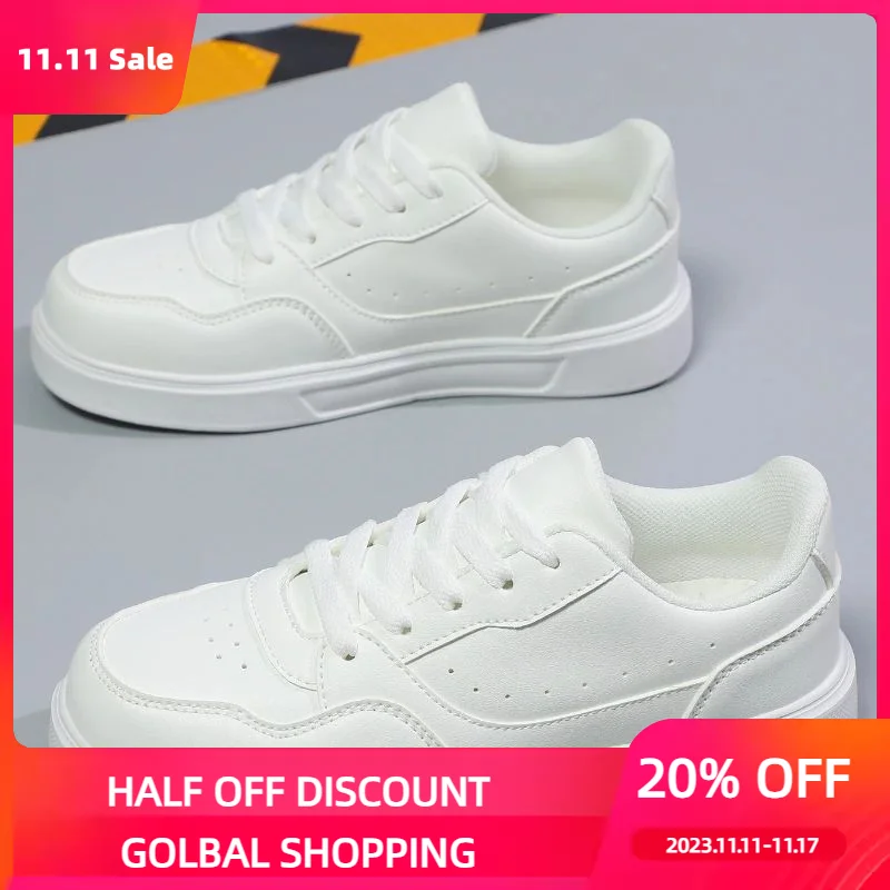 

Fashion Casual Men Shoes Outdoor Casual Sneakers Men White Sports Board Shoes Casual Sports Board Shoes Men Skateboarding Shoes