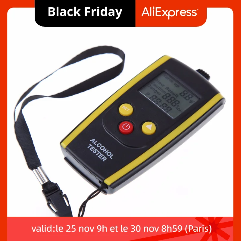 

Portable HT-611 Drive Safety Digital Breath Alcohol Meter