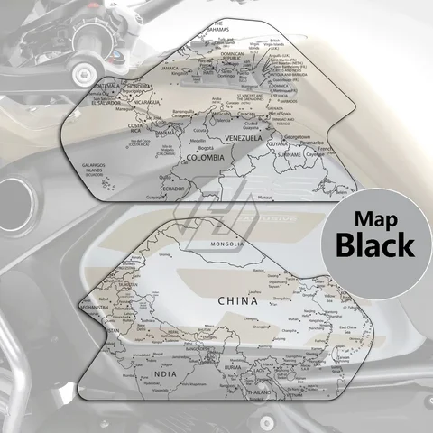 Для BMW R1200GS R1250GS LC Adventure 2014-2022 прозрачный мотоциклетный полный графический комплект прозрачная наклейка