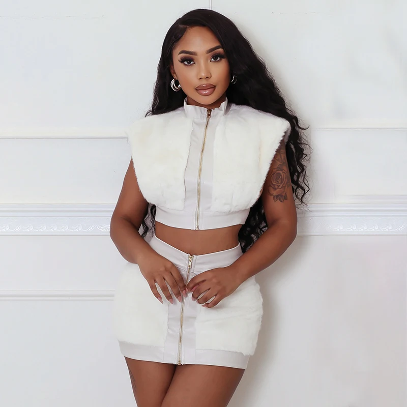 Комплект из двух предметов женская лоскутная одежда сексуальный топ без рукавов