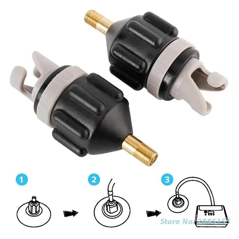Paddle Board Pump Adapter Multifunction Sup Air Valve Adapter For Inflatable Boat