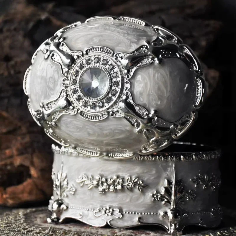 Ювелирная шкатулка со скидкой ретро Европейский хранилище принцессы органайзер