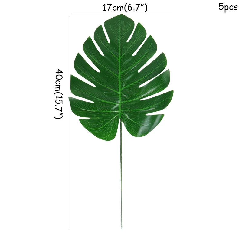 

Искусственные Тропические Пальмовые Листья, Гавайская Лампа, Джунгли И Сафари, Аксессуары Для Украшения Стола
