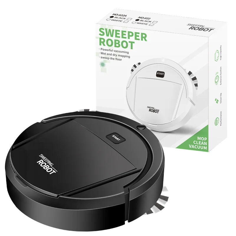 

Automatic Sweeping Robot Vacuum Cleaner Cordless Three-in-one Multi-Function USB Charging Smart Sweeping Cleaning Household
