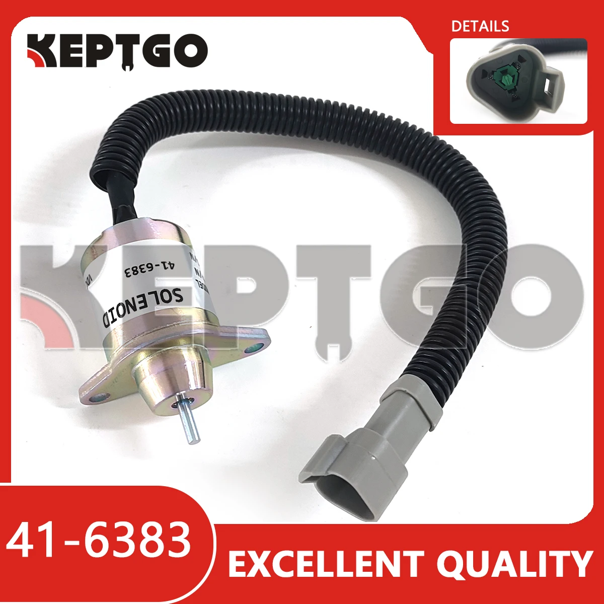 Стопорный электромагнитный клапан KEPTGO 41-6383 для двигателя Thermo King