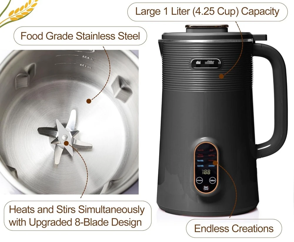 Аппарат для изготовления соевого молока 8 в 1