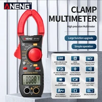 aneng st170 clamp meter digital multimeter 500a ac current acdc voltage tester 1999 counts hz capacitance ncv ohm diode test