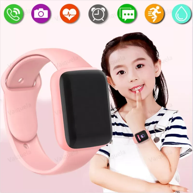 

Fitness Kids Smart Watch y68 Children Smartwatch For Girls Boys Smart Clock Students Waterproof Fitness Tracker Smart-Watch