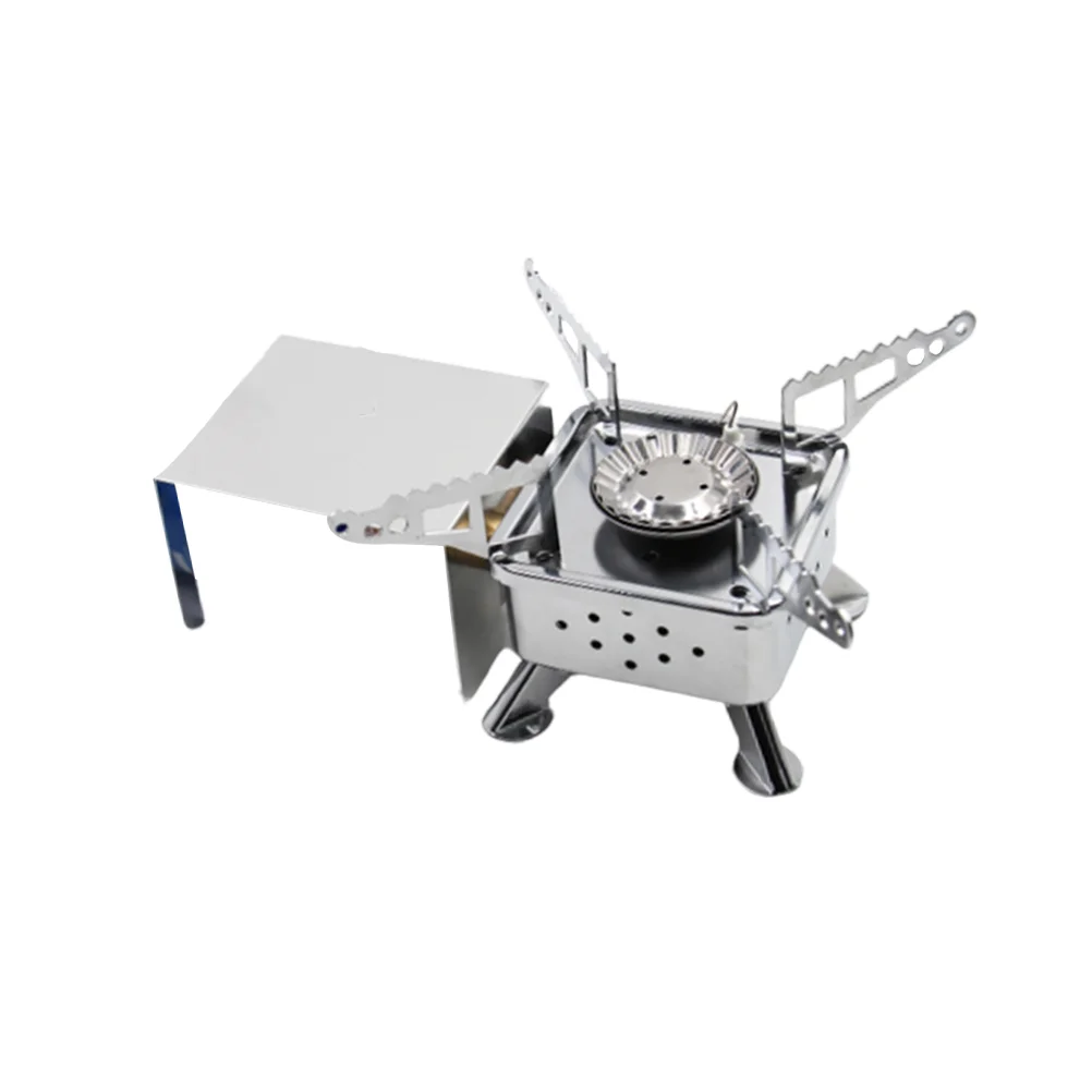 

Stove Camping Gas Picnic Cooker Camp Portable Campfire Backpacking Burner Mini Lightweight Wind Resistance