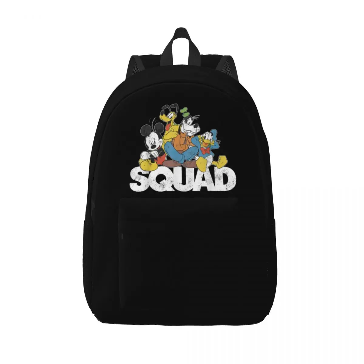 

Disney Mickey Mouse Squad Graphic Backpack Elementary High College School Student Cartoon Book Bags Teens Daypack Sports