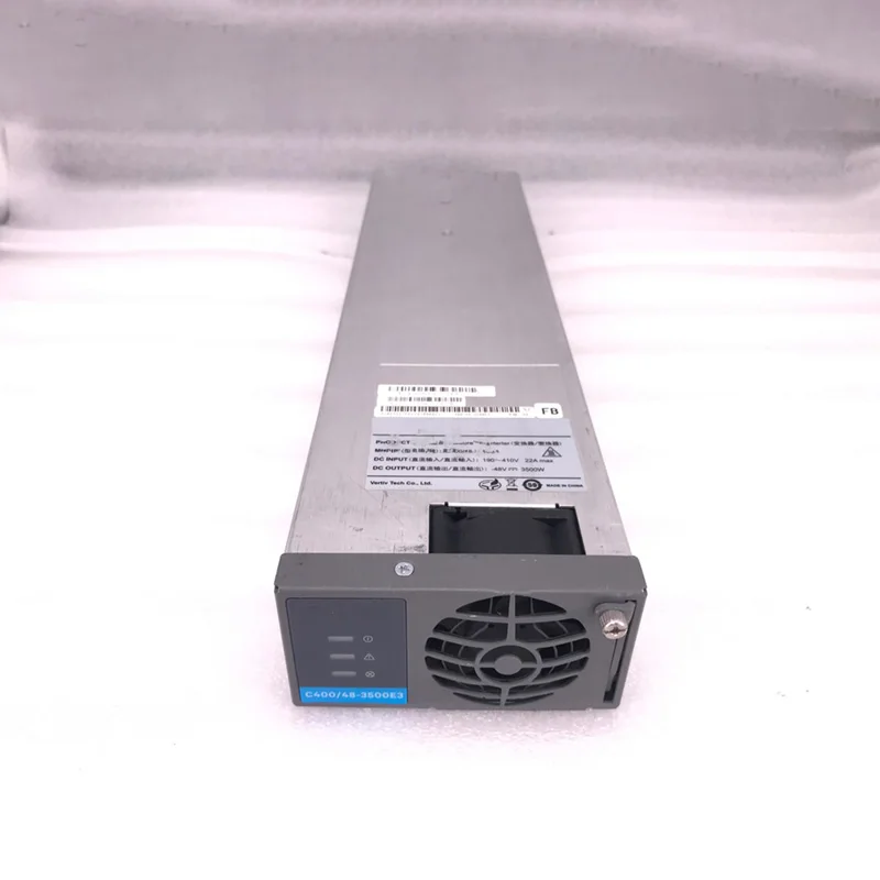 Преобразующий источник питания постоянного тока высокого напряжения C400/48-3500E3 для Vertiv, от 190 до 3500 в постоянного тока до 48 В постоянного тока/Вт, идеально протестирован
