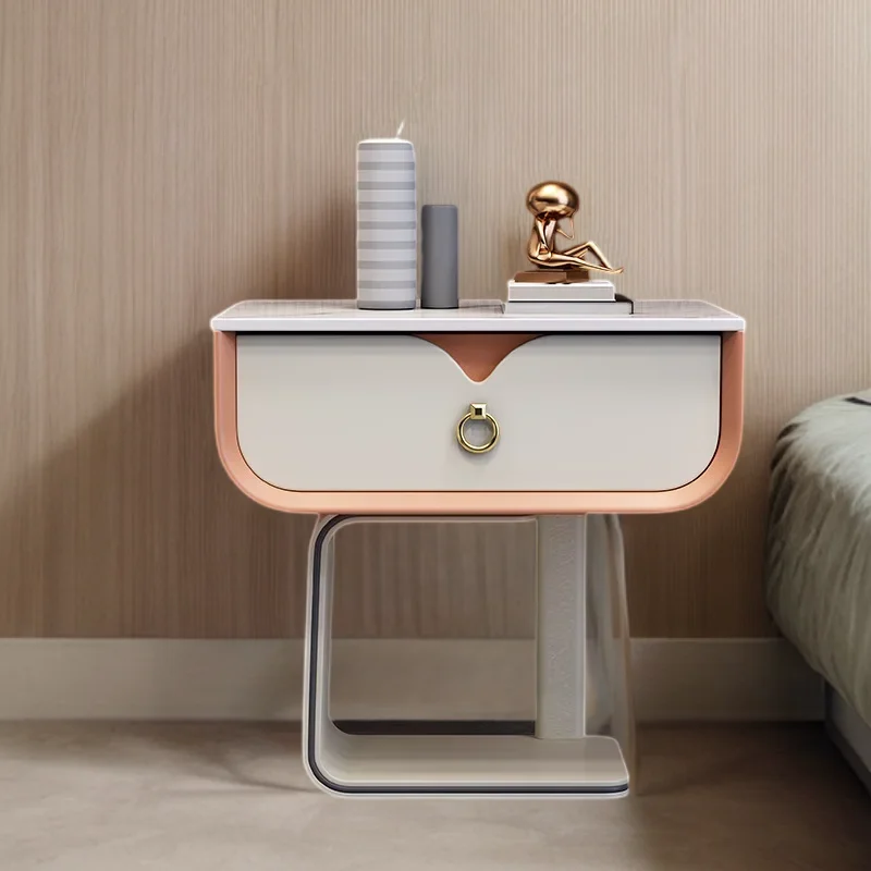 Гладкий прикроватный столик столы экономные ночные столики роскошная