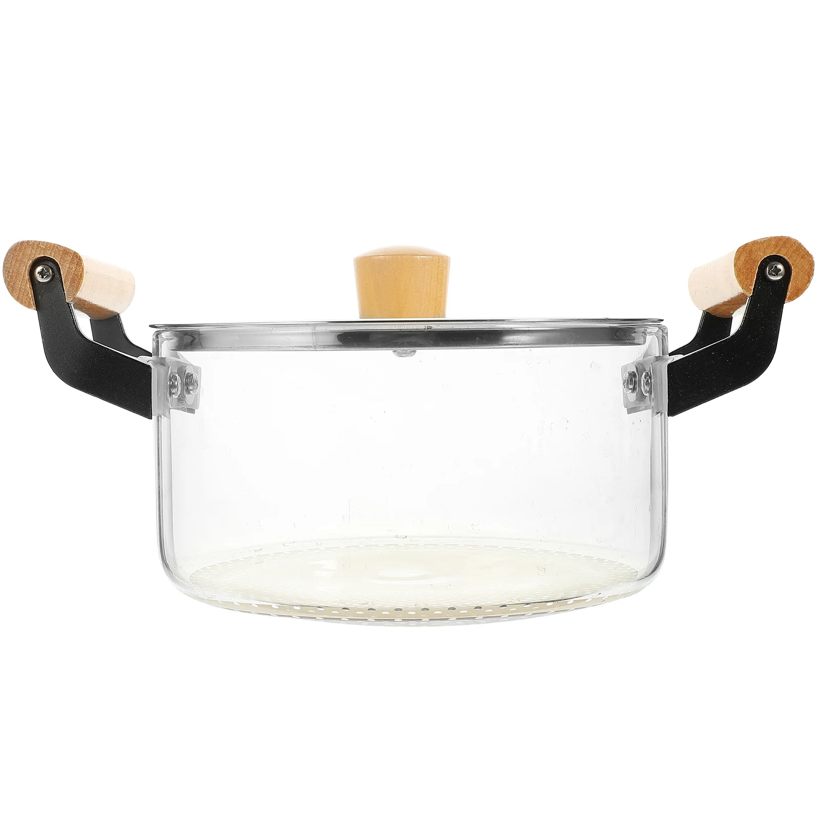 

Glass Pot Stew Soup Cooking Pots Kitchen Stovetop Lid Cookware Instant Noodle Food