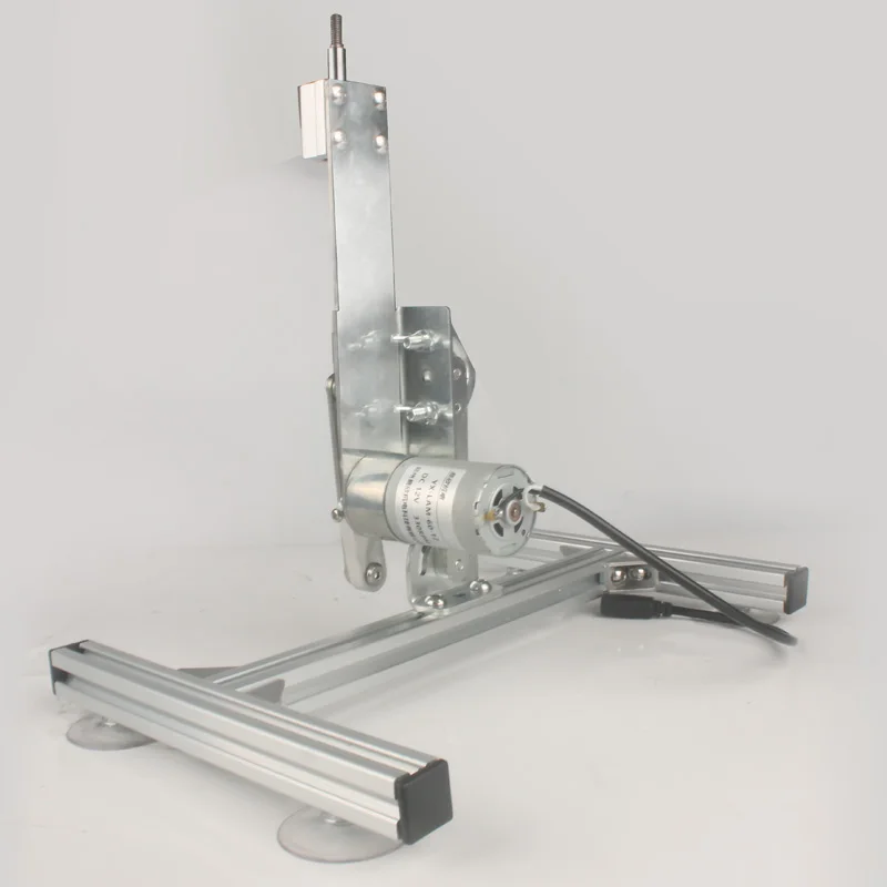 Комплект телескопического линейного привода постоянного тока 12 В с подставкой