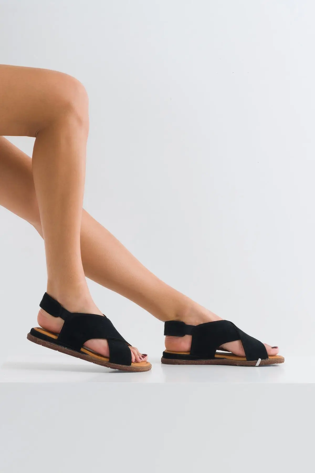 

Women's Genuine Leather Sandals Fashion New Summer Comfort Breathable Casual Quality Ladies Style Light Slipper Sandals
