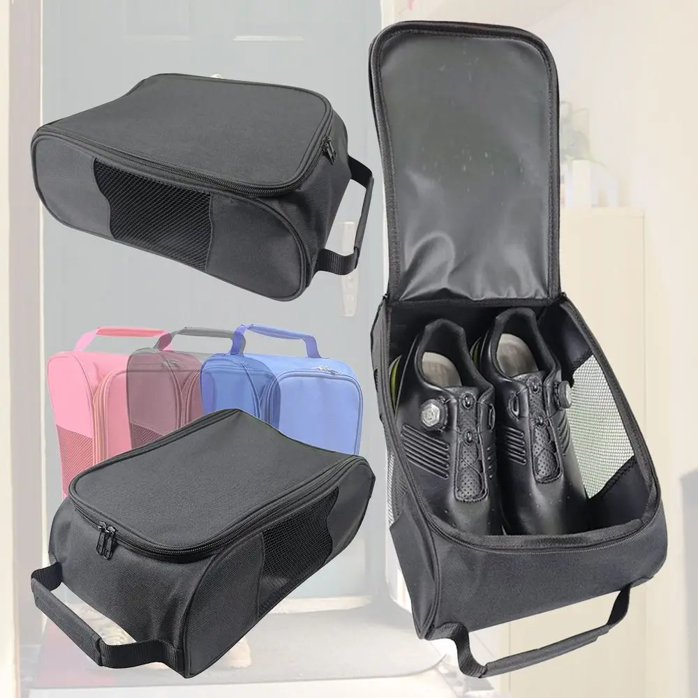 

Black Storage Bag Storage Dustproof Oxford Cloth Shoe Storage Package Convenient Portable Handheld Storage Bag Sport